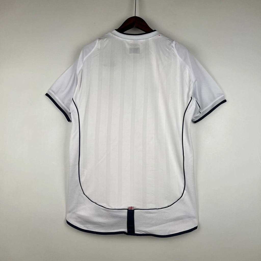 Camiseta Retro Inglaterra 2002 - Fútbol Club Vintage