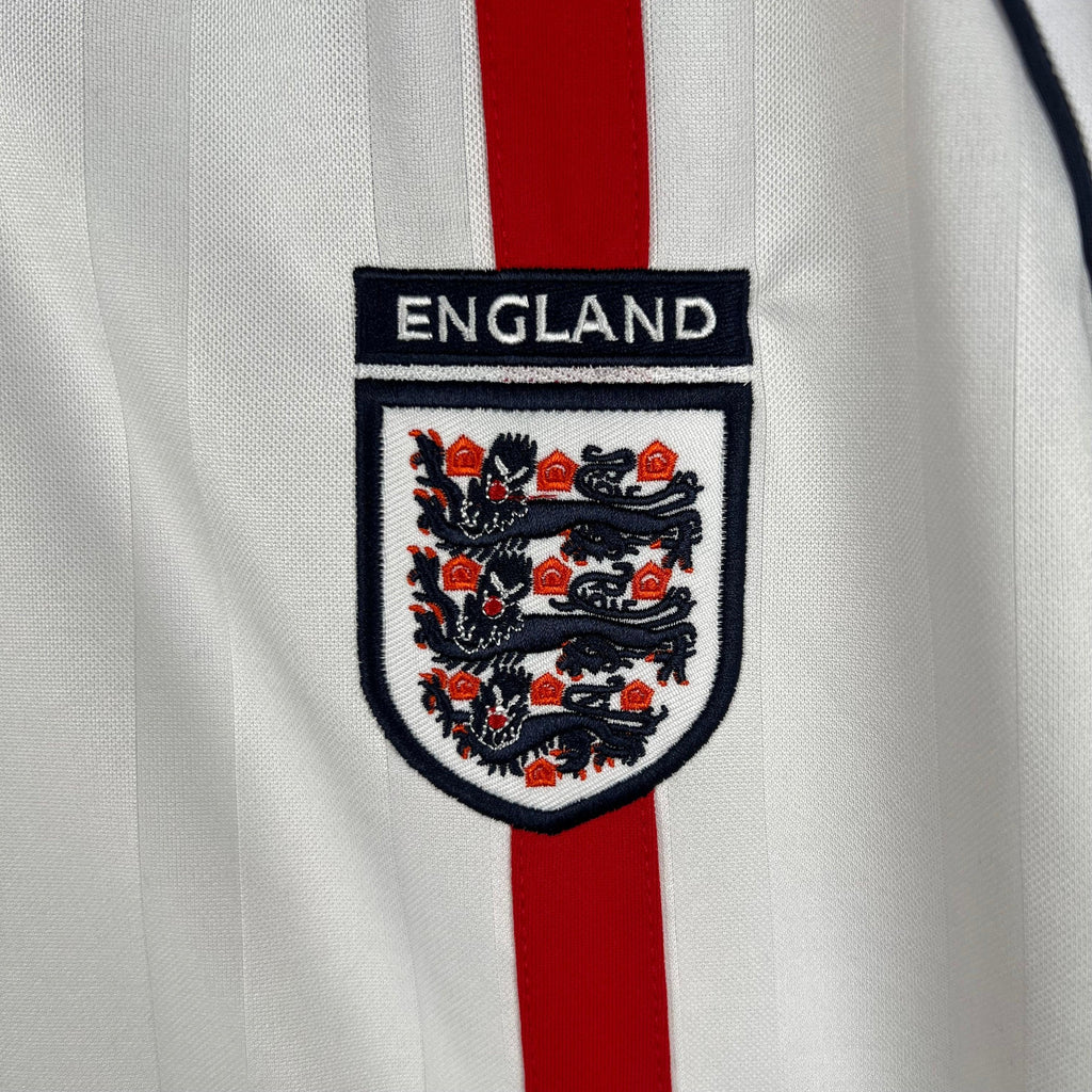 Camiseta Retro Inglaterra 2002 - Fútbol Club Vintage