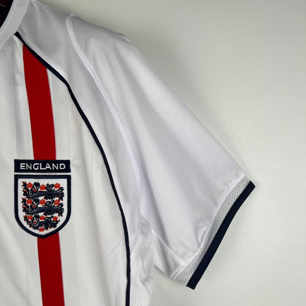 Camiseta Retro Inglaterra 2002 - Fútbol Club Vintage