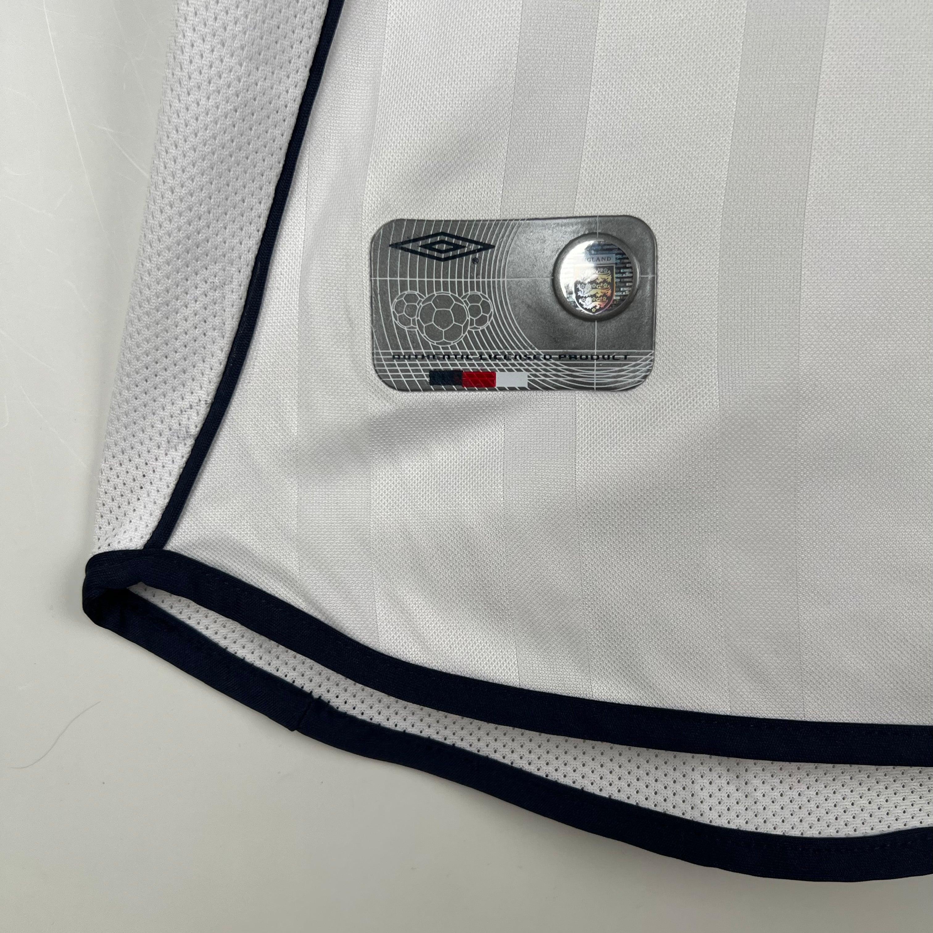 Camiseta Retro Inglaterra 2002 - Fútbol Club Vintage