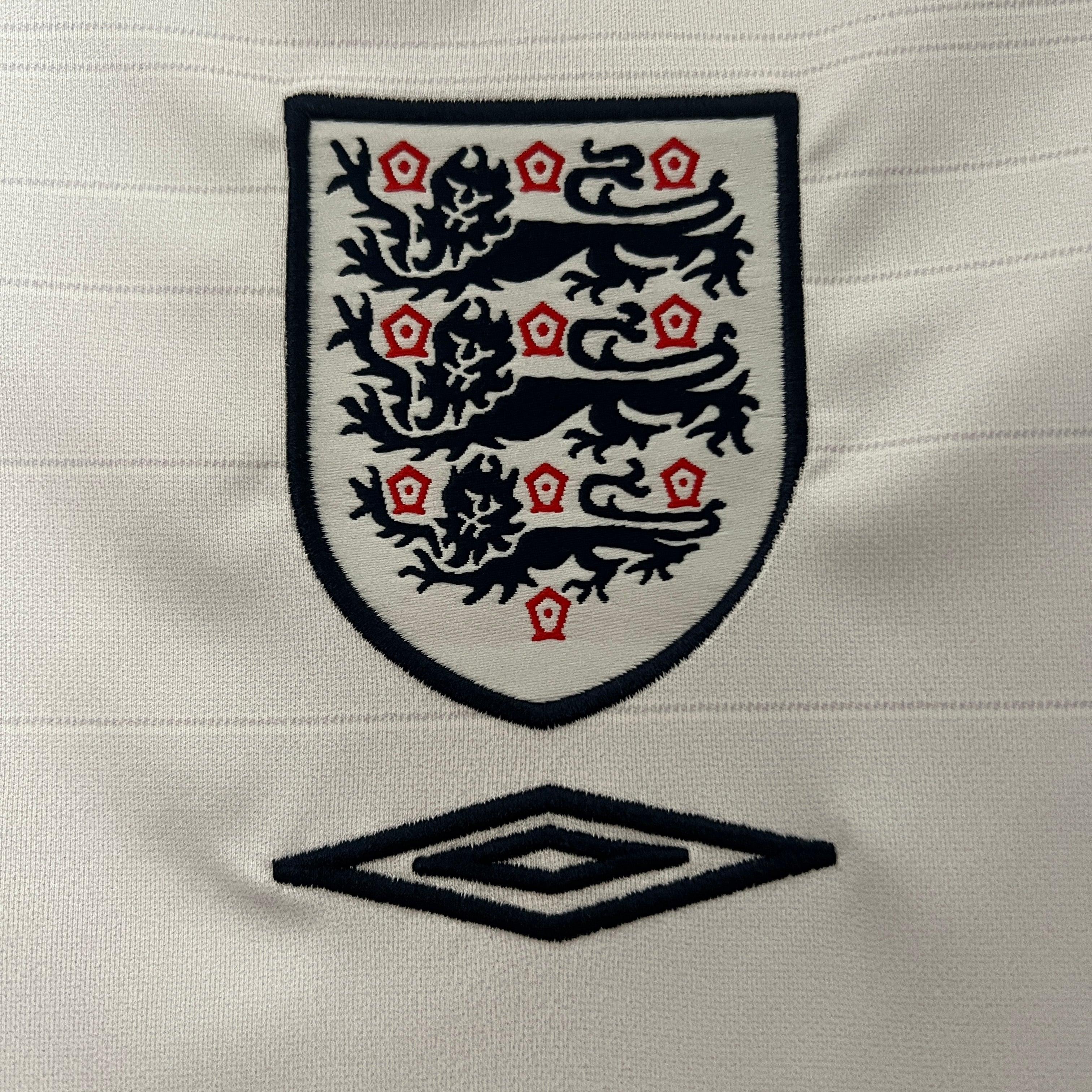 Camiseta Retro Inglaterra 2004 - Fútbol Club Vintage