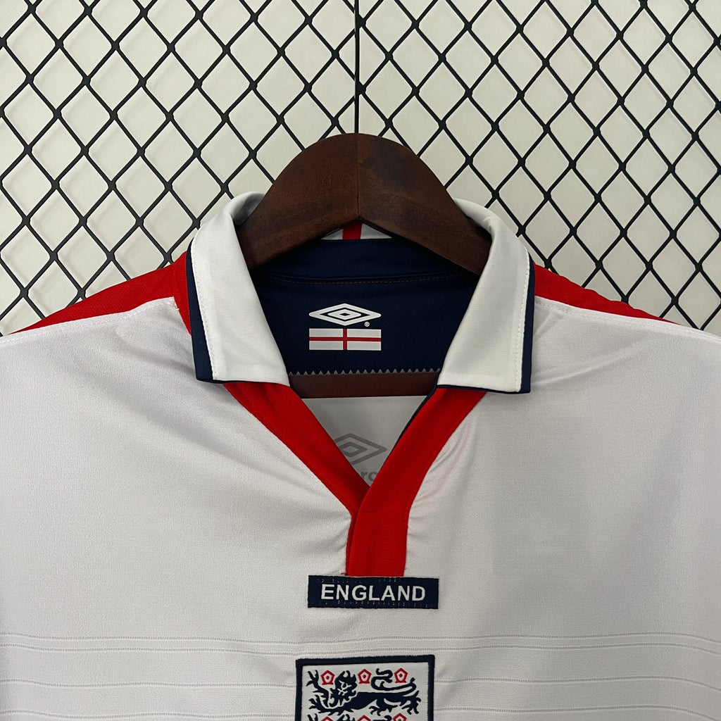 Camiseta Retro Inglaterra 2004 - Fútbol Club Vintage