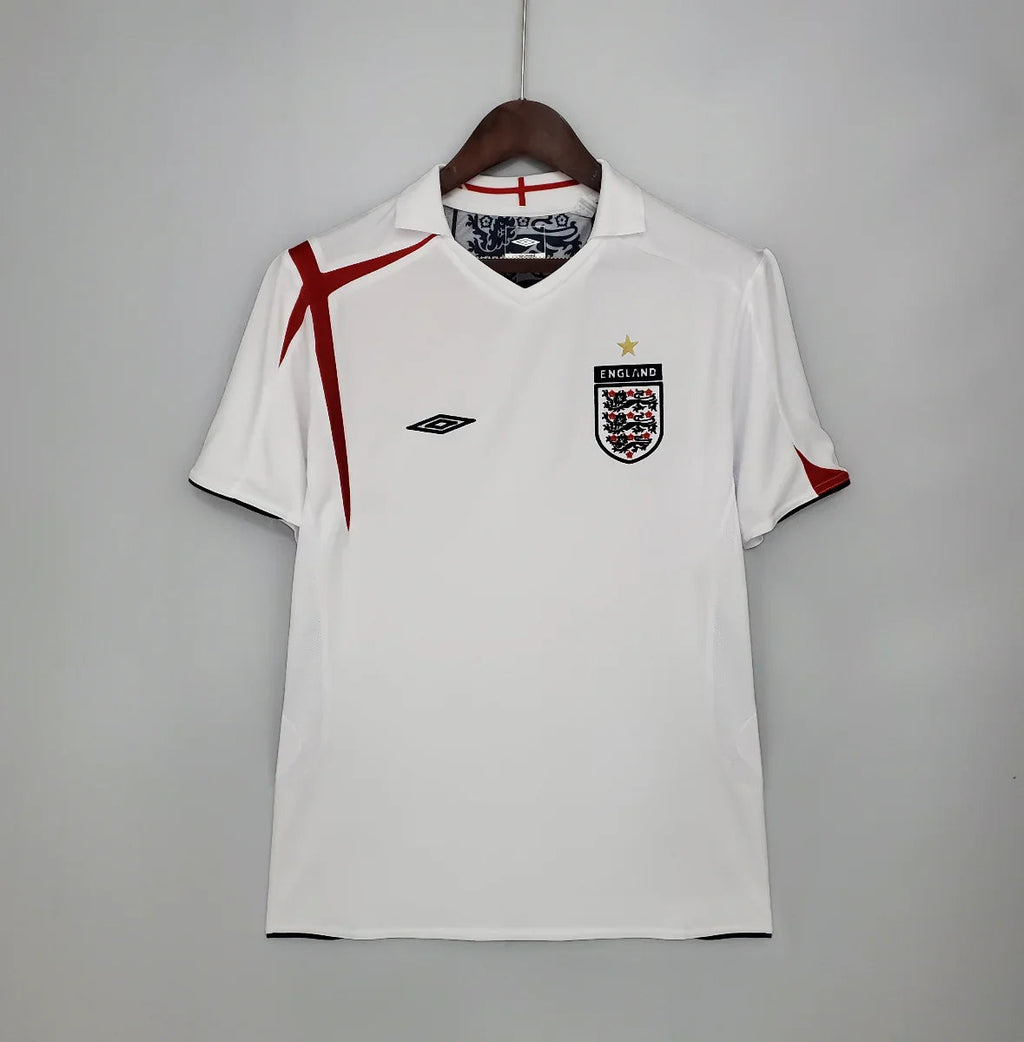 Camiseta Retro Inglaterra 2006 - Fútbol Club Vintage