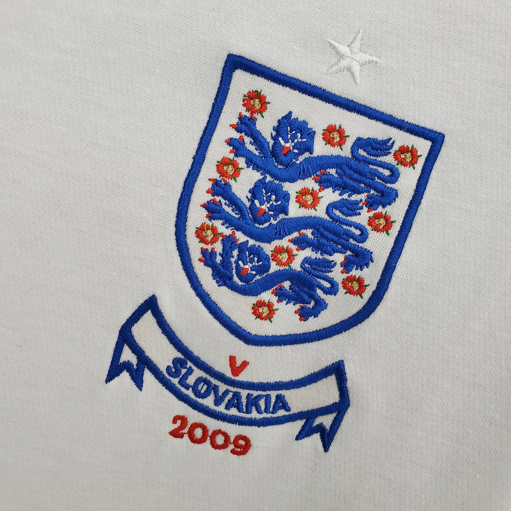 Camiseta Retro Inglaterra 2010 - Fútbol Club Vintage