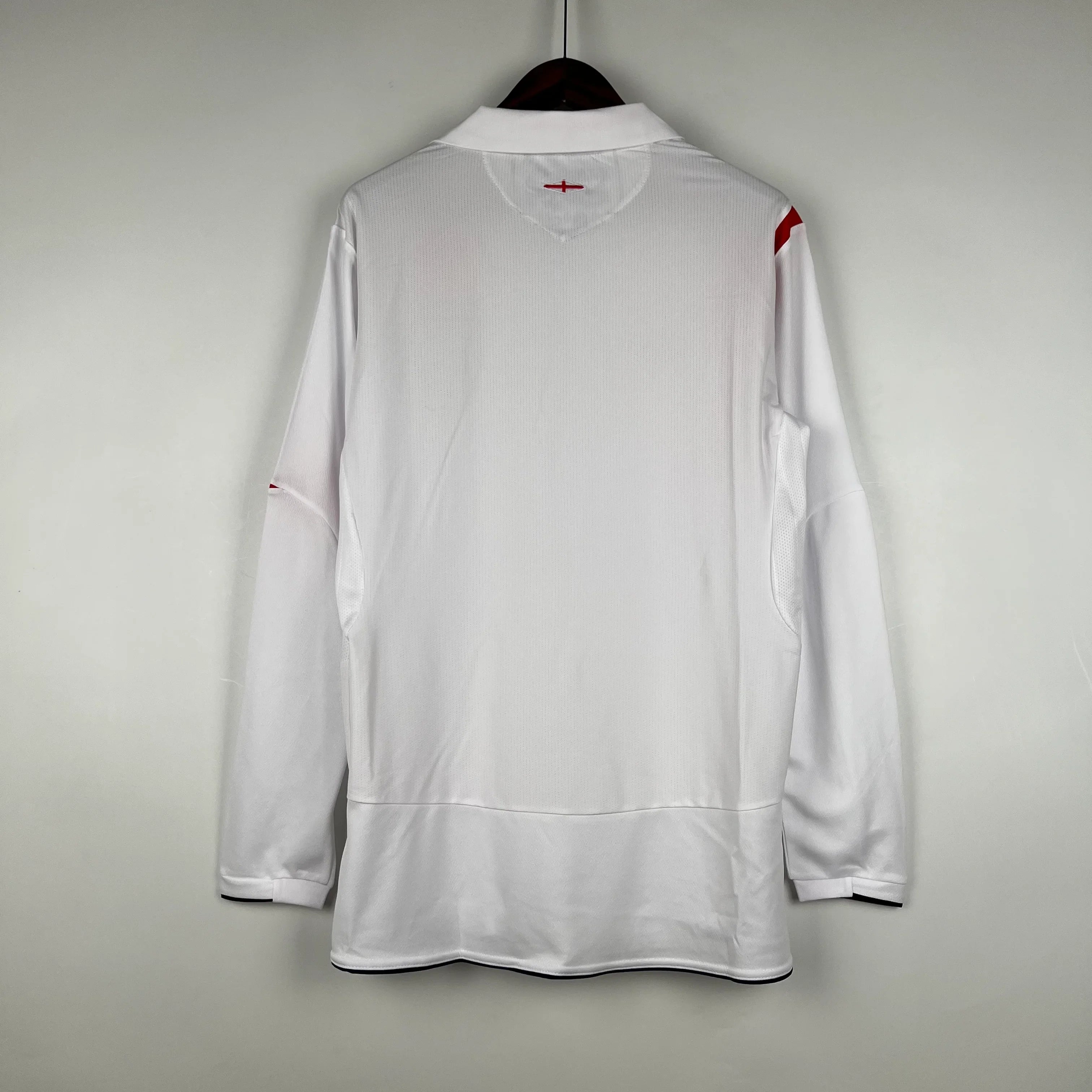 Camiseta Retro Inglaterra Mangas Largas 2006 - Fútbol Club Vintage