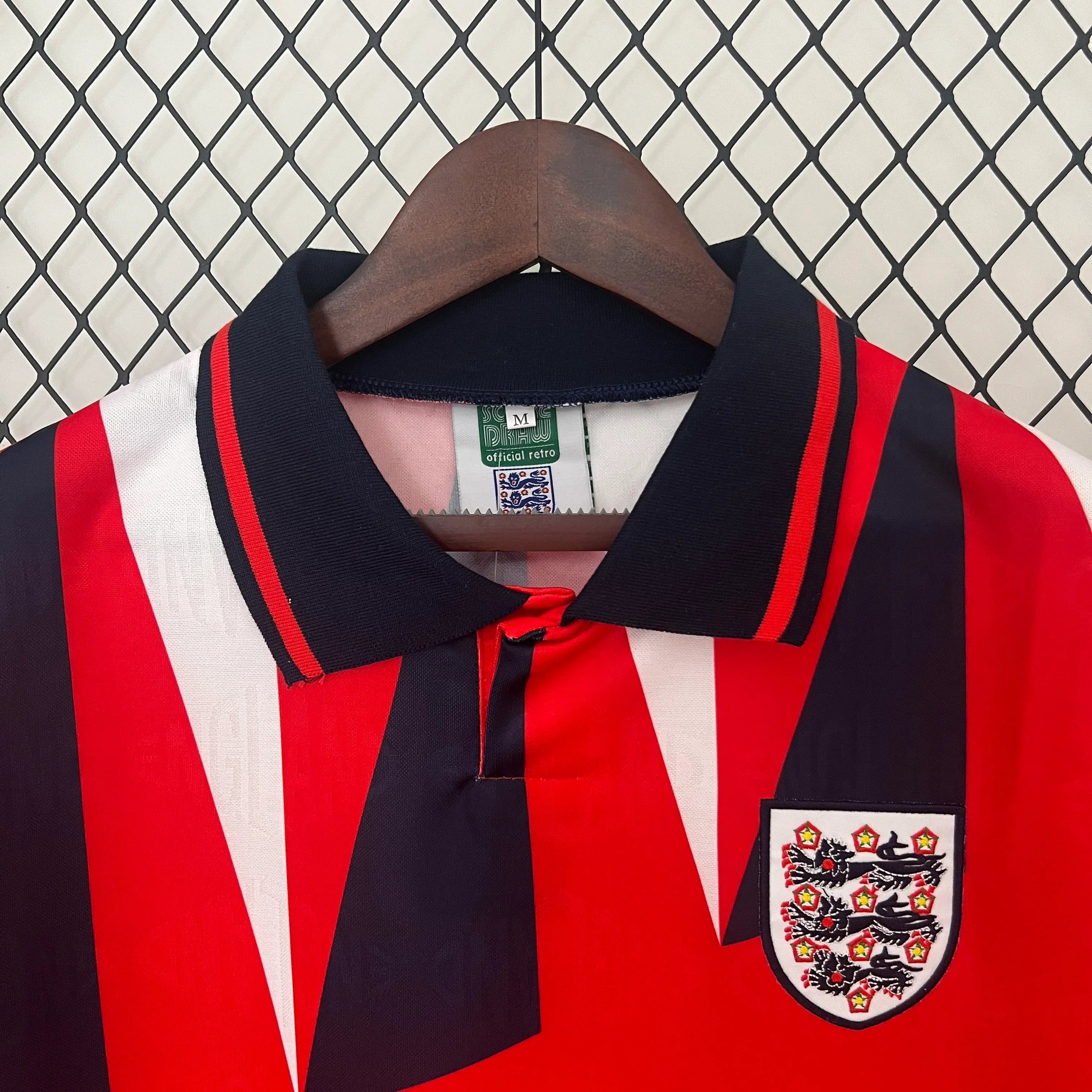 Camiseta Retro Inglaterra Visitante 1992 - Fútbol Club Vintage