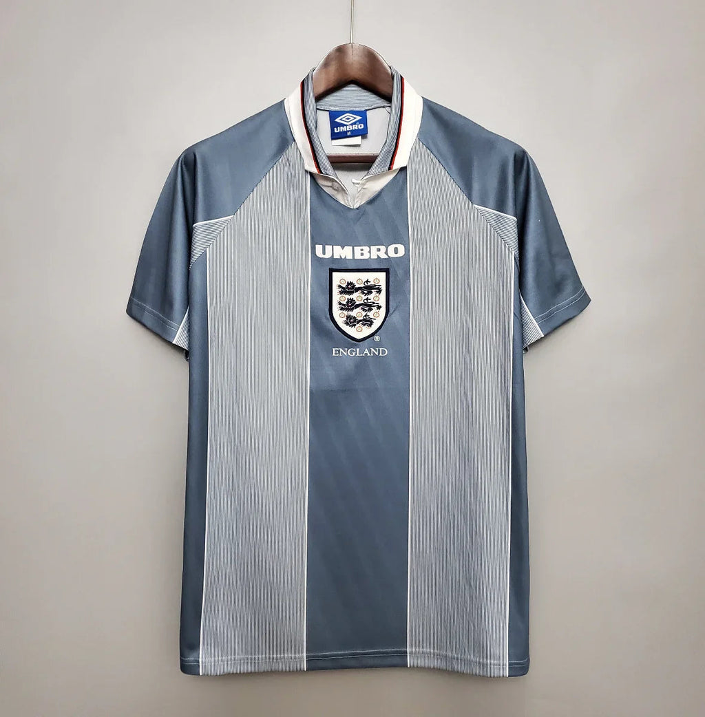 Camiseta Retro Inglaterra Visitante 1996 - Fútbol Club Vintage