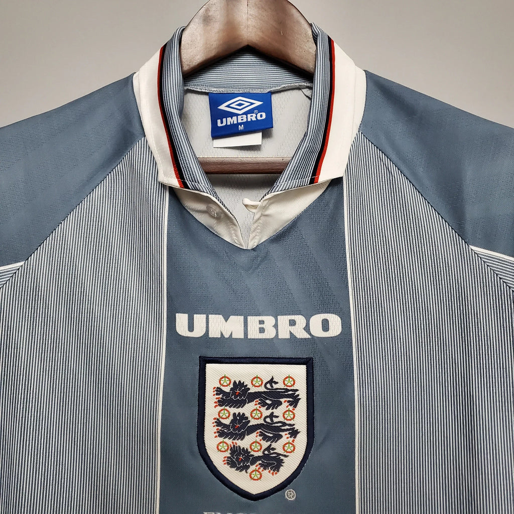 Camiseta Retro Inglaterra Visitante 1996 - Fútbol Club Vintage