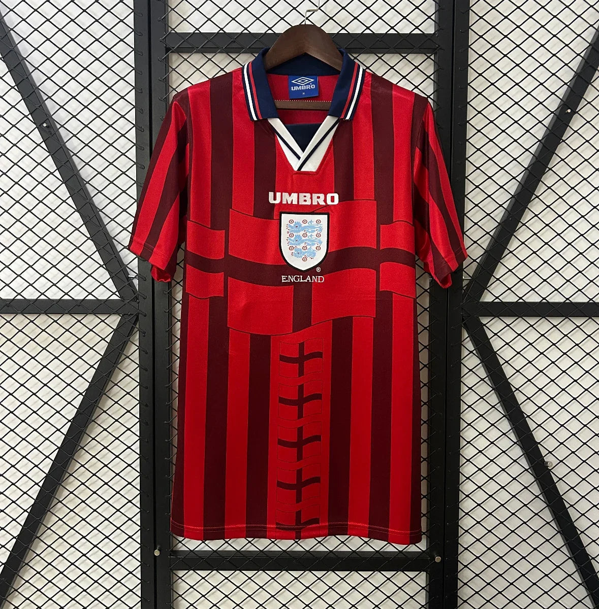 Camiseta Retro Inglaterra Visitante 1998 - Fútbol Club Vintage