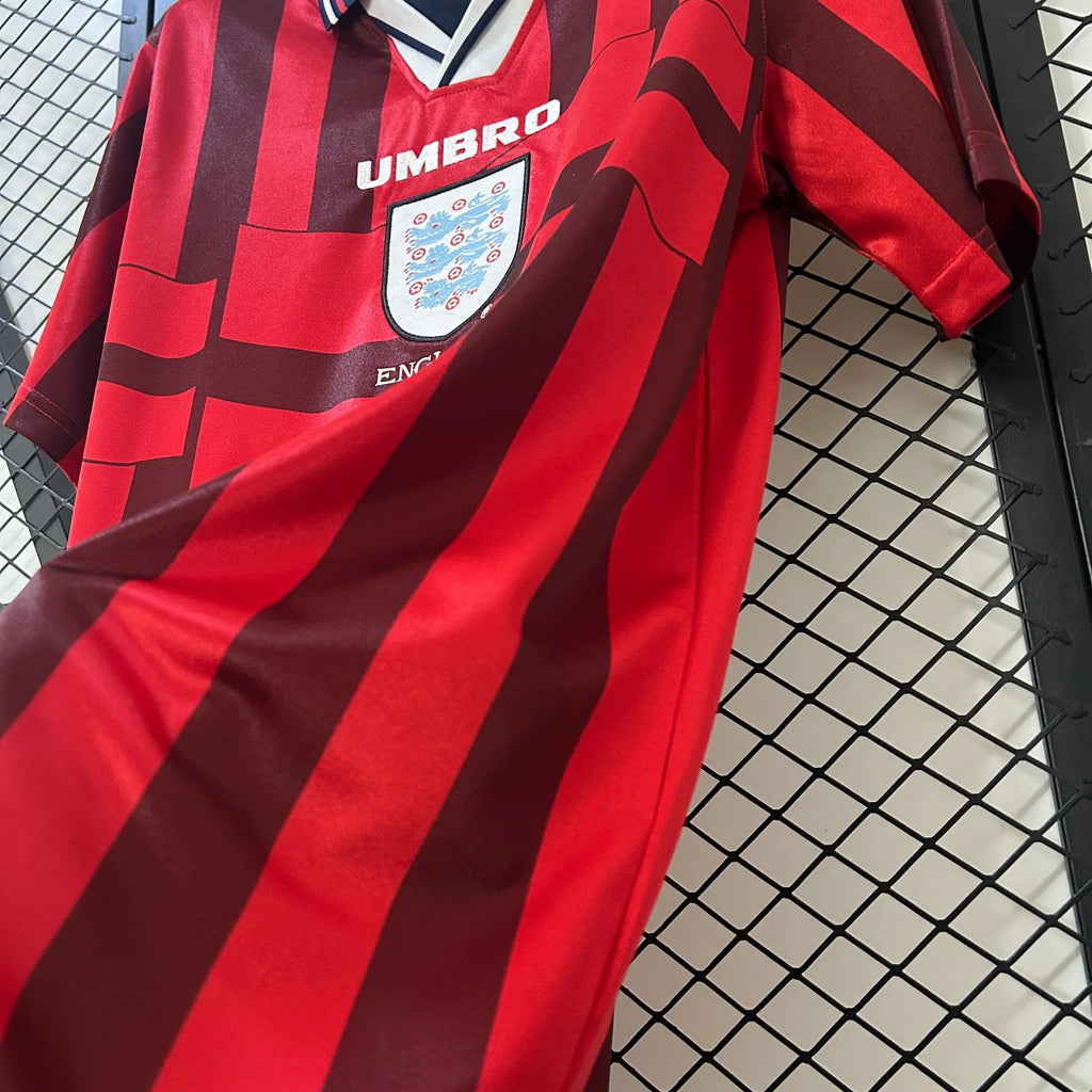 Camiseta Retro Inglaterra Visitante 1998 - Fútbol Club Vintage