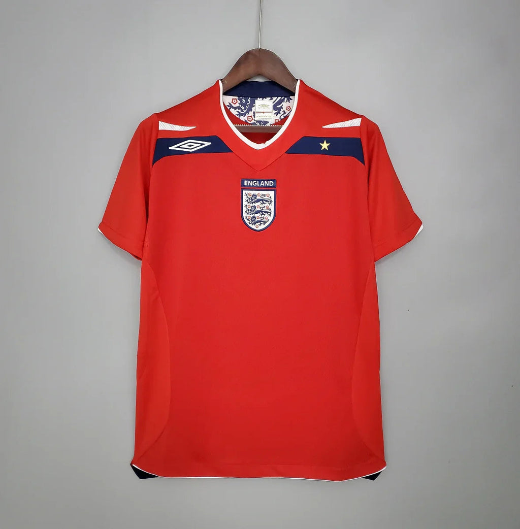 Camiseta Retro Inglaterra Visitante 2008-10 - Fútbol Club Vintage