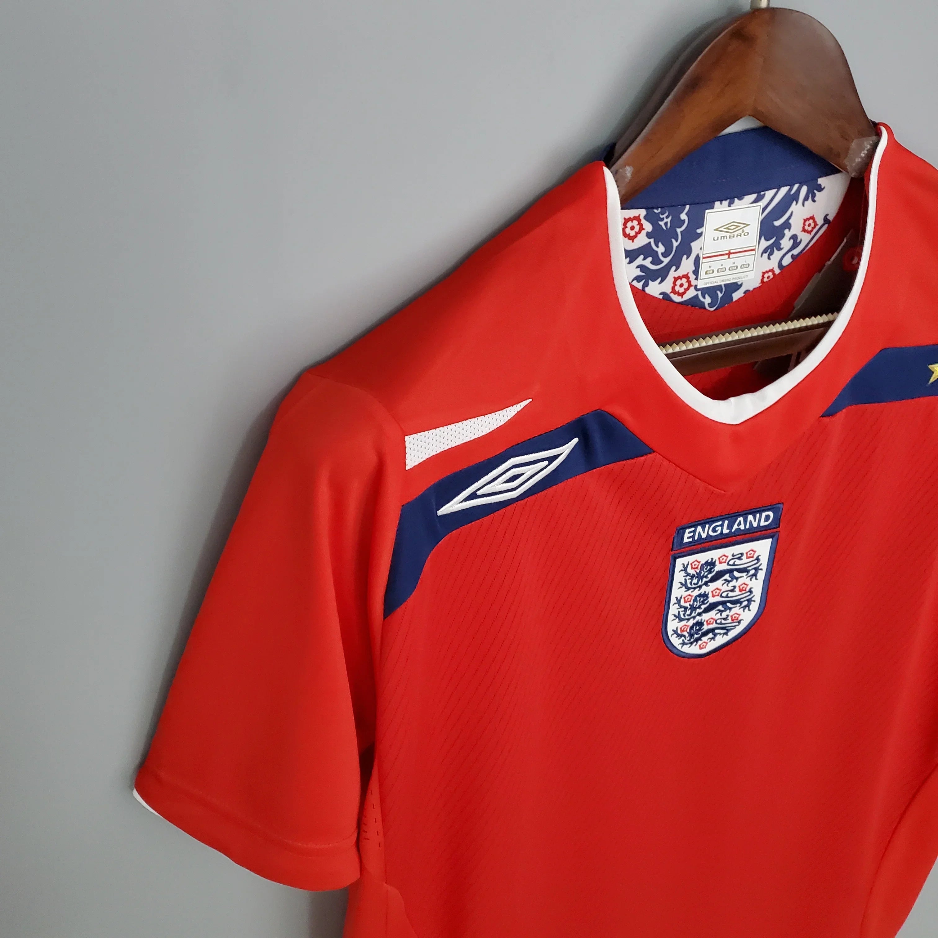 Camiseta Retro Inglaterra Visitante 2008-10 - Fútbol Club Vintage