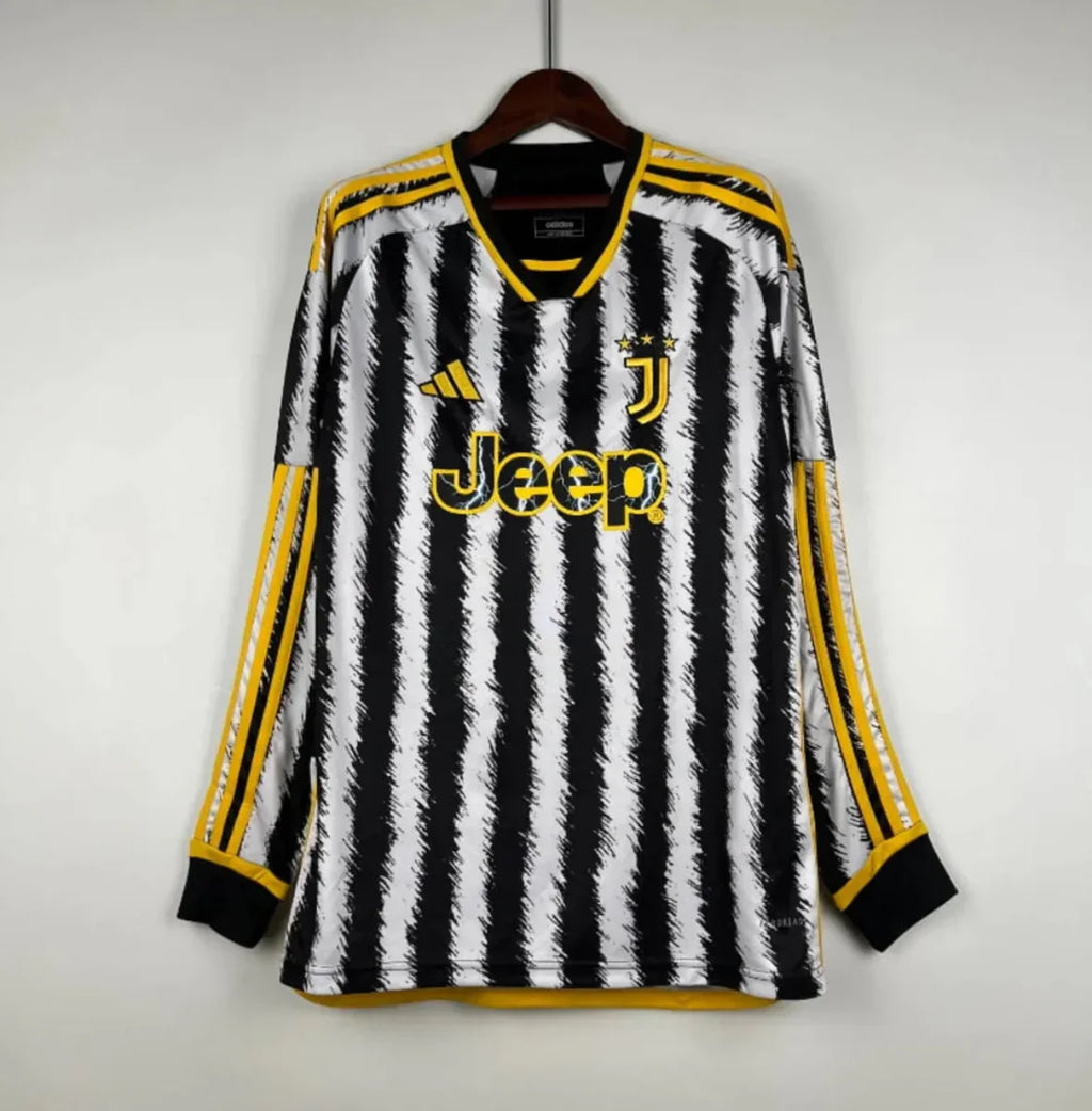 Camiseta Retro Juventus de Turín Manga Larga 2023-24 - Fútbol Club Vintage
