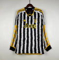 Camiseta Retro Juventus de Turín Manga Larga 2023-24 - Fútbol Club Vintage