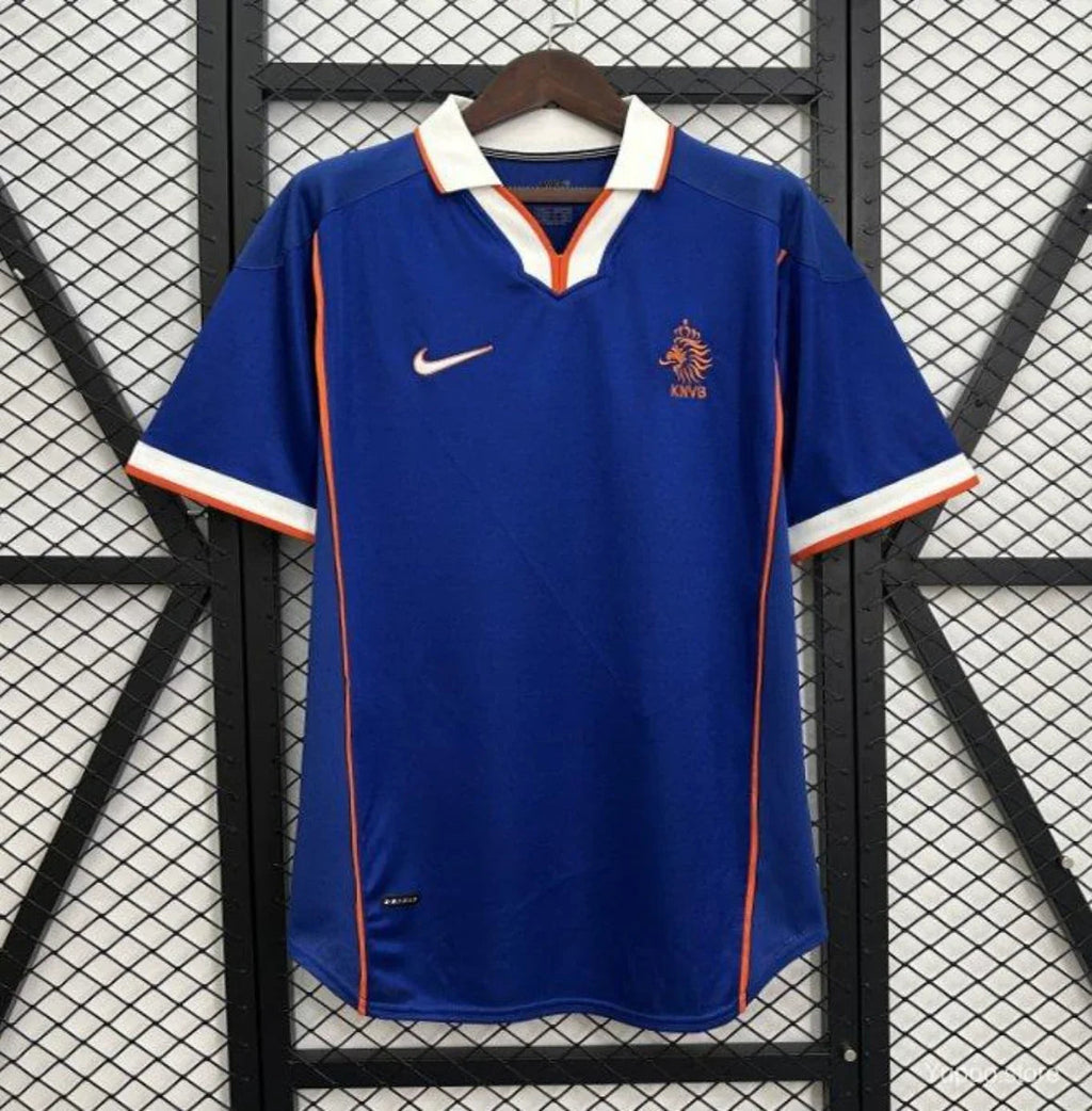 Camiseta Retro Países Bajos Visitante 1998 - Fútbol Club Vintage