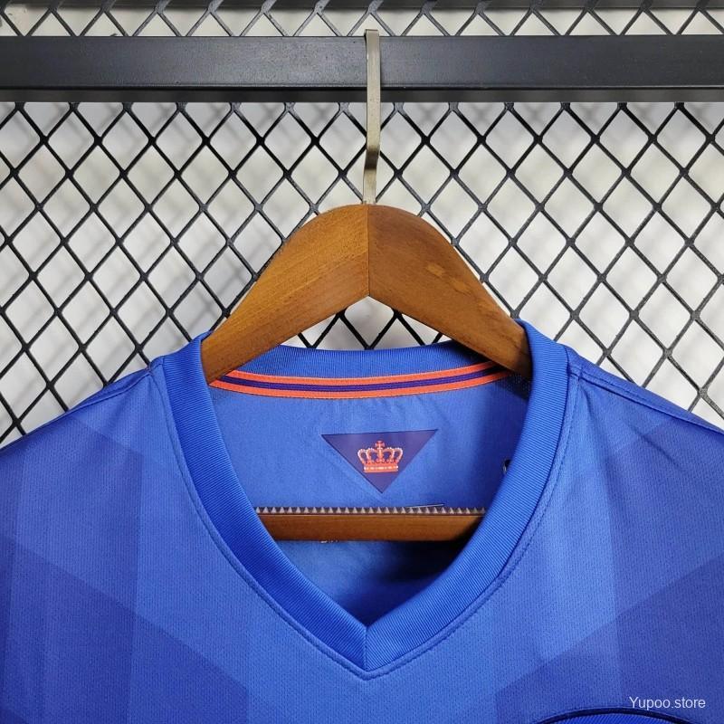 Camiseta Retro Países Bajos Visitante 2014 - Fútbol Club Vintage