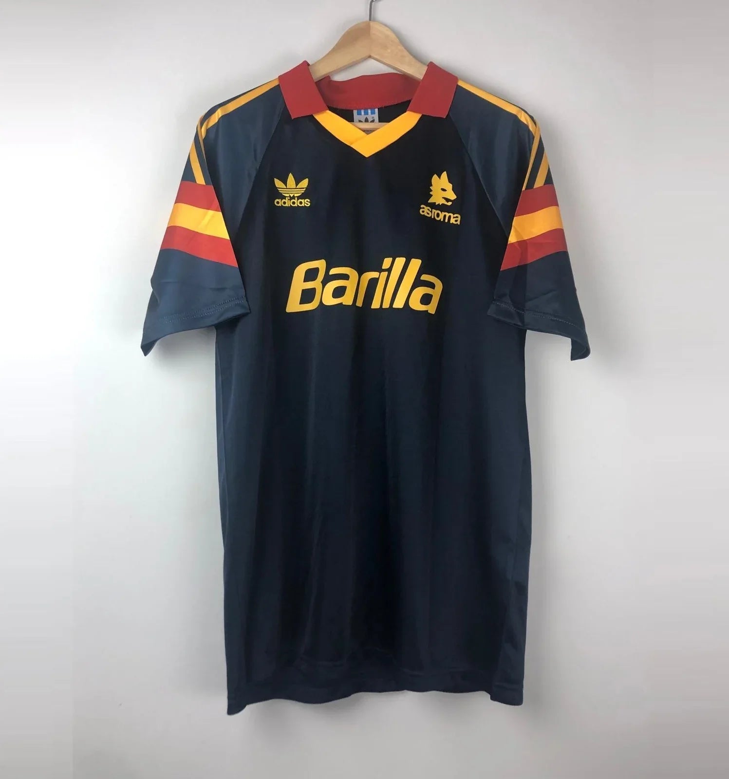 Camiseta Retro Völler AC Roma Visitante (3ª) 1991-92 - Fútbol Club Vintage