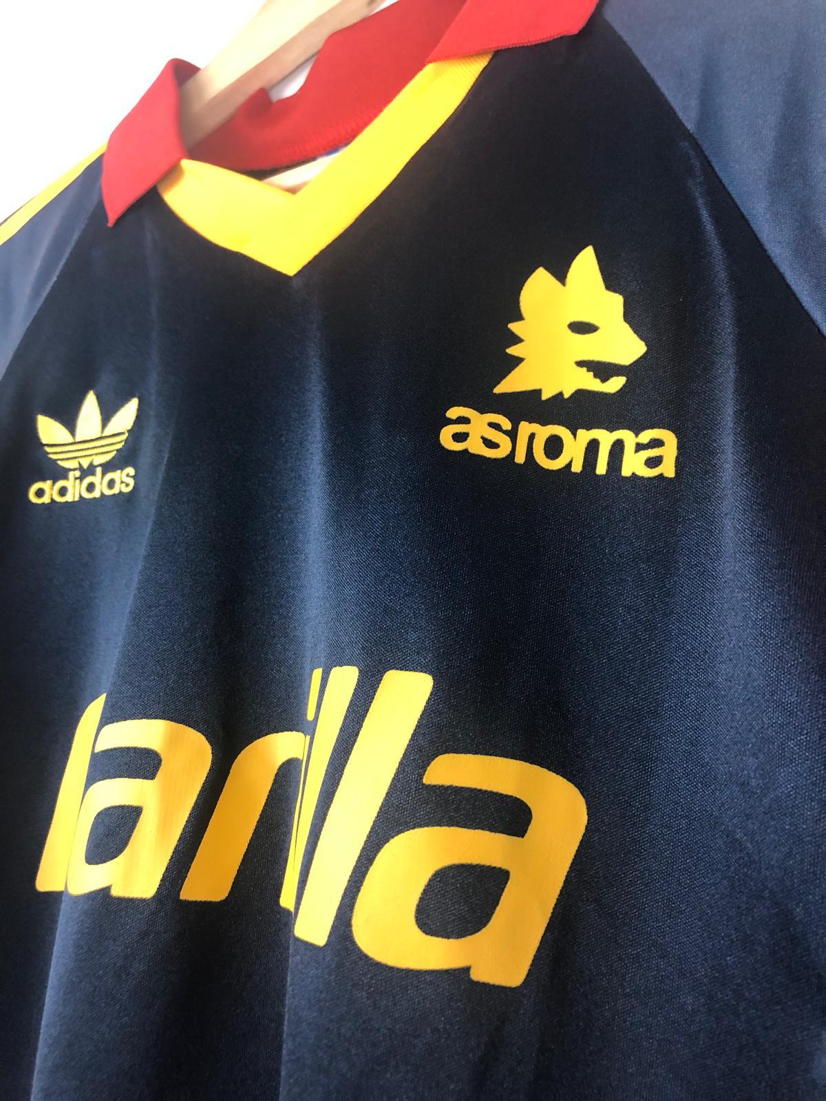 Camiseta Retro Völler AC Roma Visitante (3ª) 1991-92 - Fútbol Club Vintage