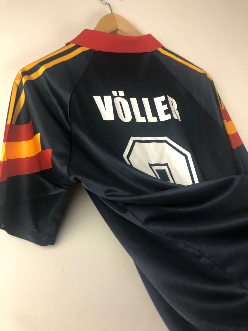 Camiseta Retro Völler AC Roma Visitante (3ª) 1991-92 - Fútbol Club Vintage