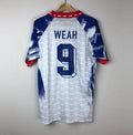 Camiseta Retro Weah PSG FC Visitante 1993