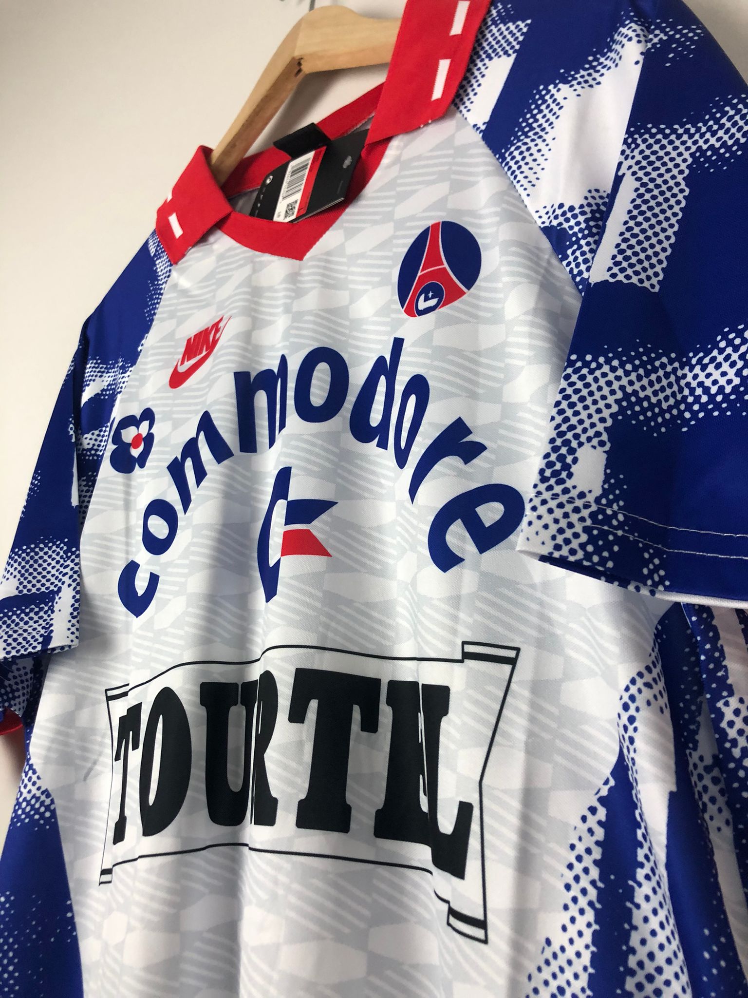Camiseta Retro Weah PSG FC Visitante 1993