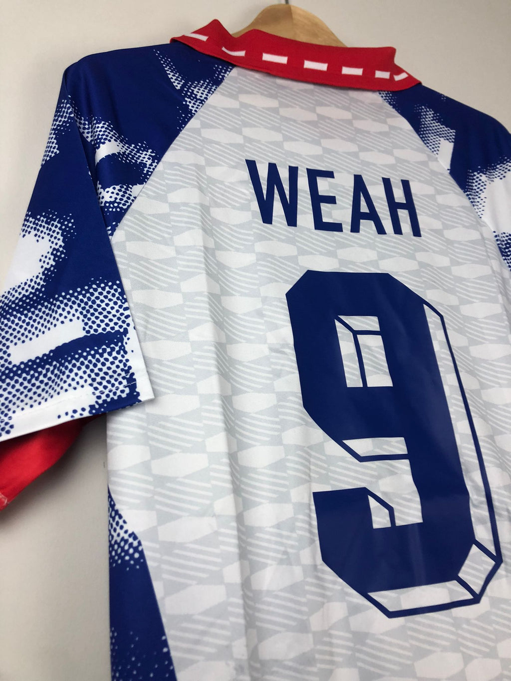 Camiseta Retro Weah PSG FC Visitante 1993