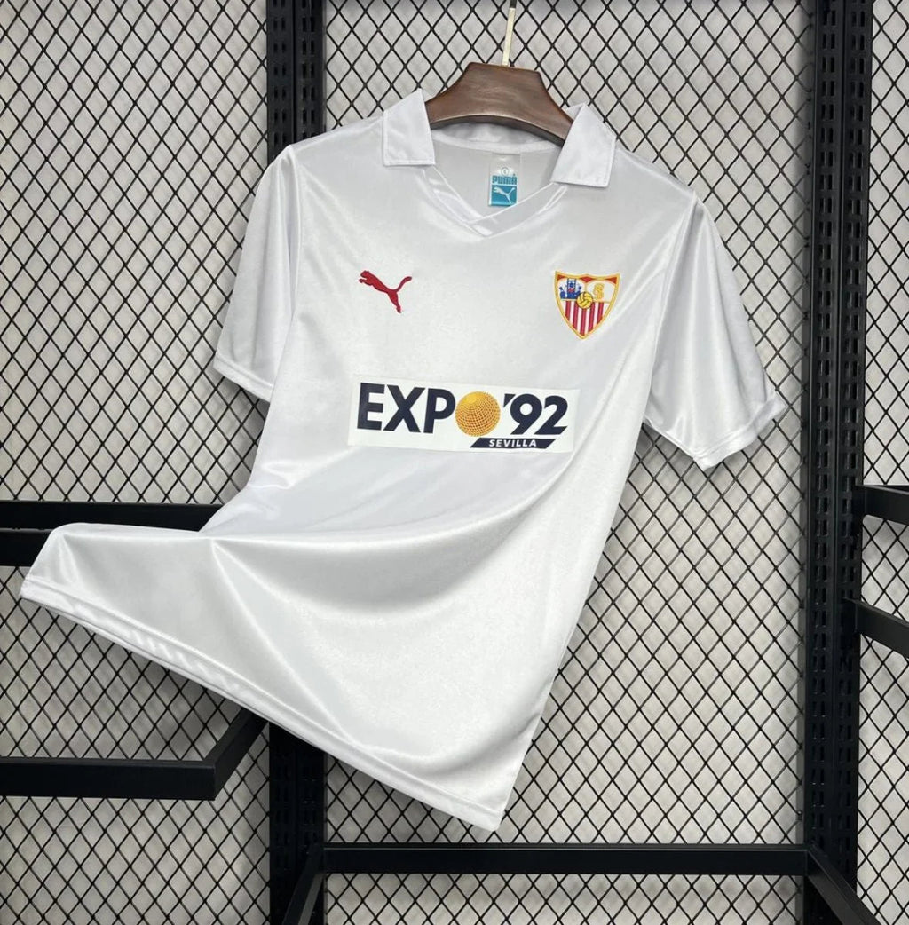 Camiseta Retro Sevilla FC 1987-90 - Fútbol Club Vintage