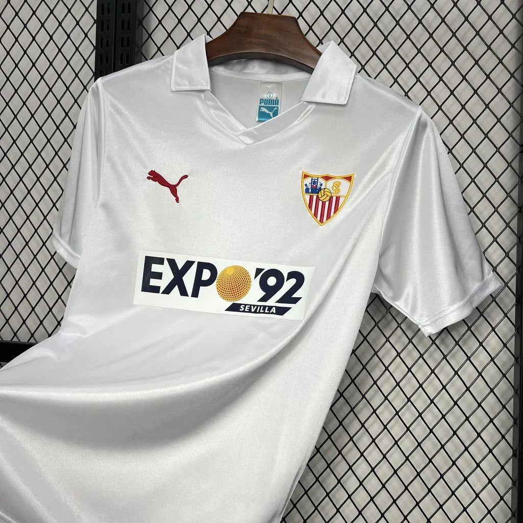 Camiseta Retro Sevilla FC 1987-90 - Fútbol Club Vintage