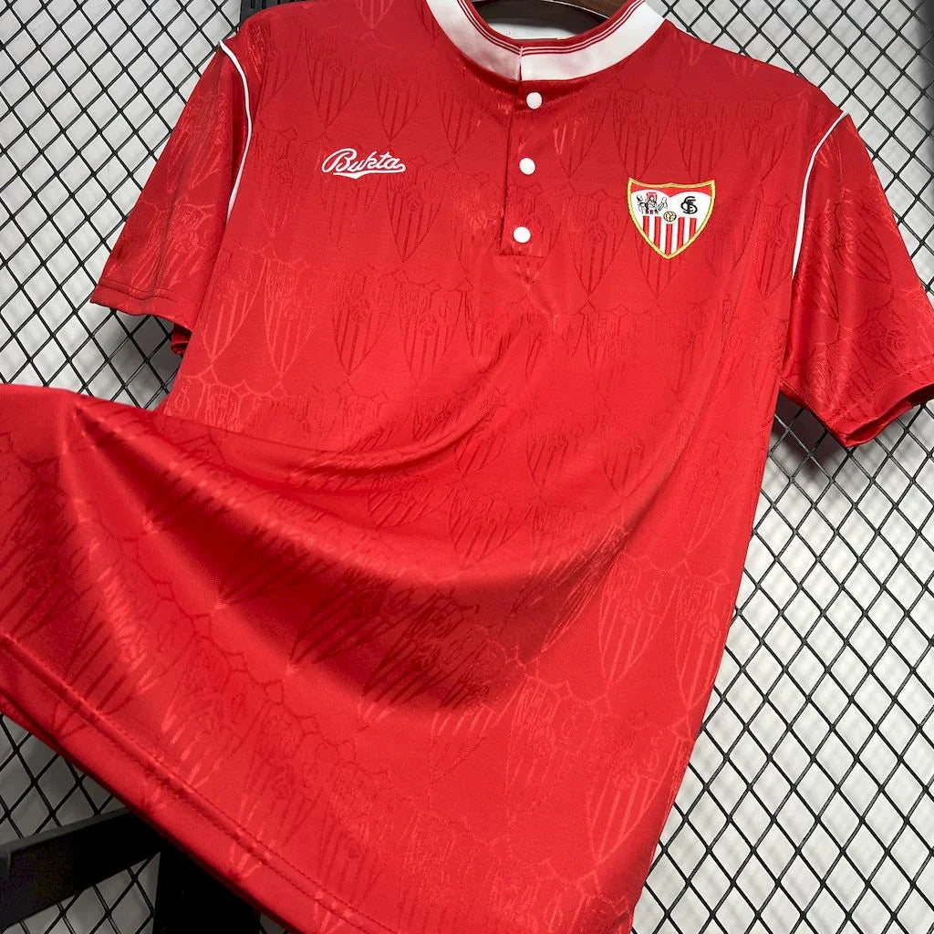 Camiseta Retro Sevilla FC Visitante 1991-92 - Fútbol Club Vintage