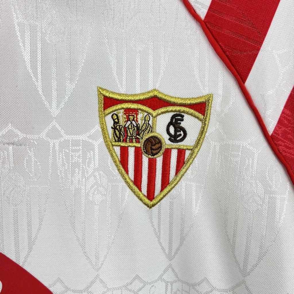 Camiseta Retro Sevilla FC (EGESERAMIK) 1992-93 - Fútbol Club Vintage