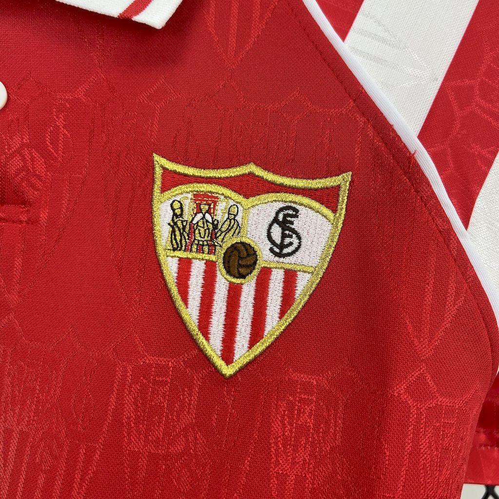 Camiseta Retro Sevilla FC Visitante 1992-93 - Fútbol Club Vintage