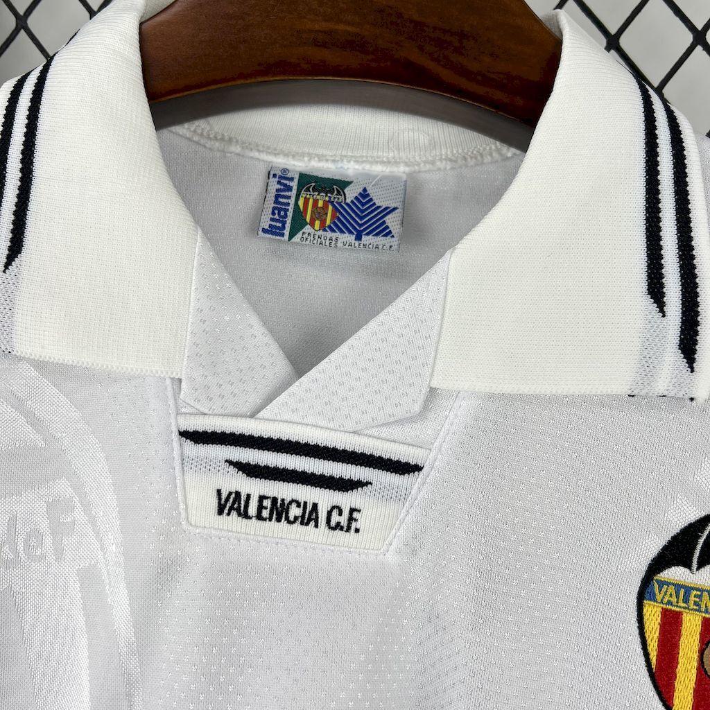 Camiseta Retro Valencia 1999-00 Ford - Fútbol Club Vintage