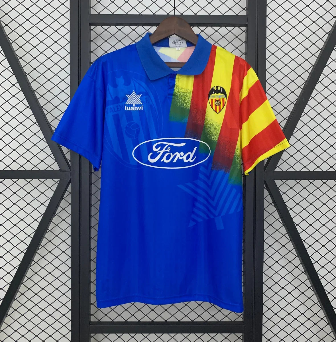 Camiseta Retro Valencia Visitante 1995-96 - Fútbol Club Vintage