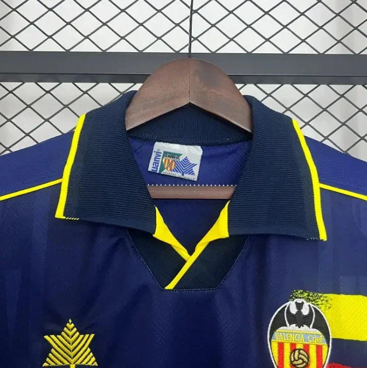 Camiseta Retro Valencia Visitante 1996-97 - Fútbol Club Vintage