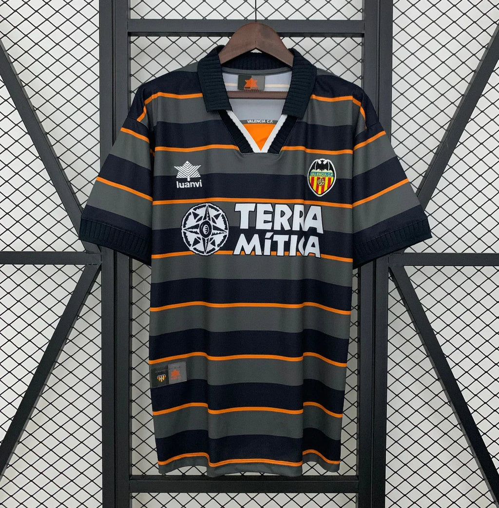 Camiseta Valencia Visitante 3ª 1999-00 - Fútbol Club Vintage