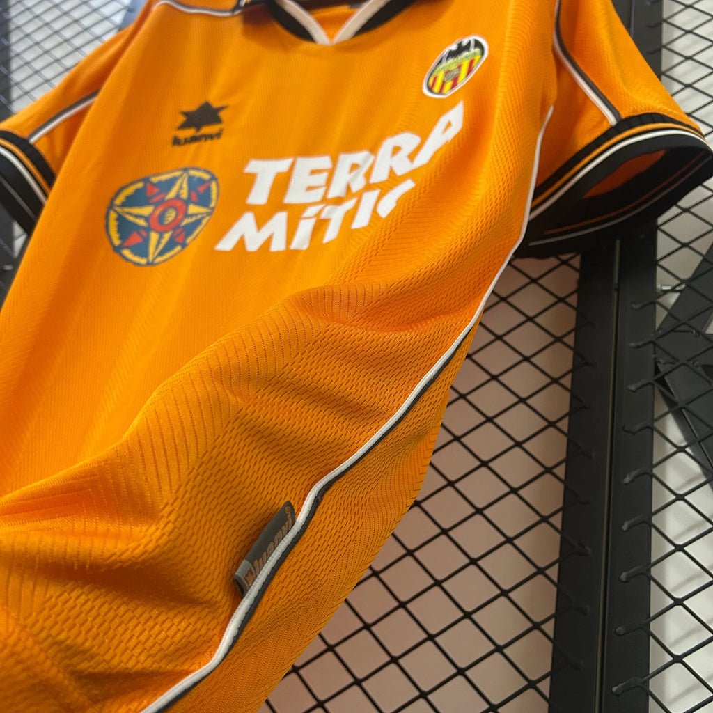 Camiseta Retro Valencia Visitante 1999-00 - Fútbol Club Vintage