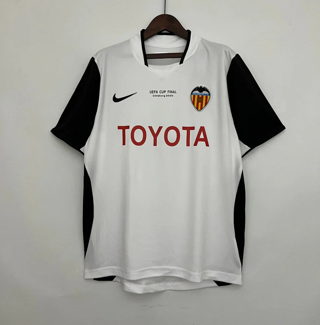 Camiseta Retro Valencia 2003-04 UEFA CUP FINAL - Fútbol Club Vintage