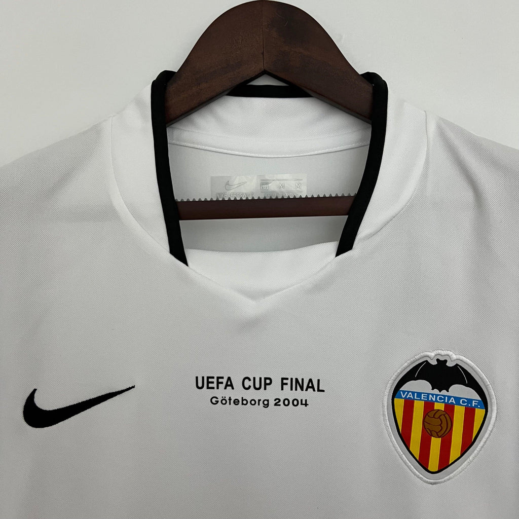 Camiseta Retro Valencia 2003-04 UEFA CUP FINAL - Fútbol Club Vintage