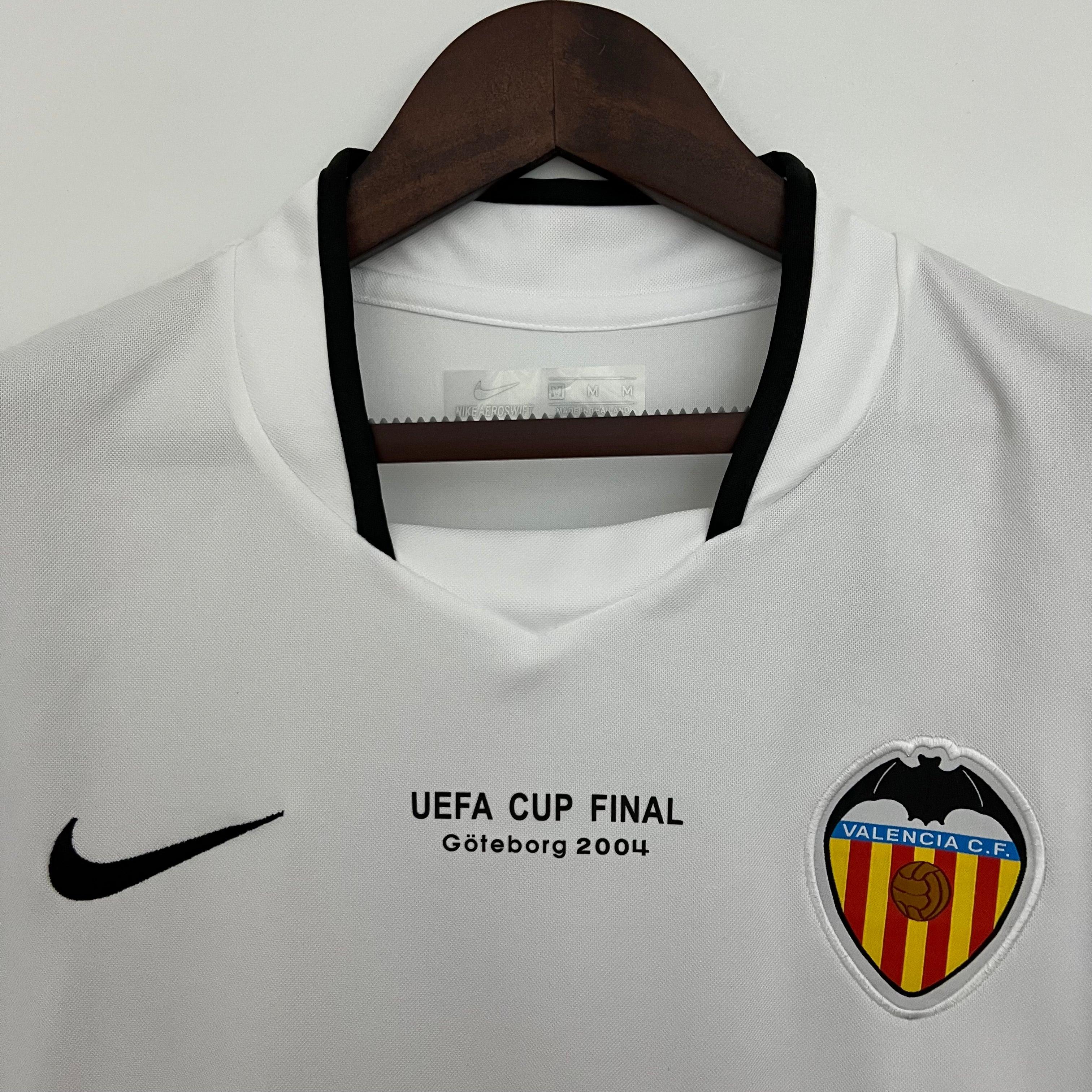 Camiseta Retro Valencia 2003-04 UEFA CUP FINAL - Fútbol Club Vintage