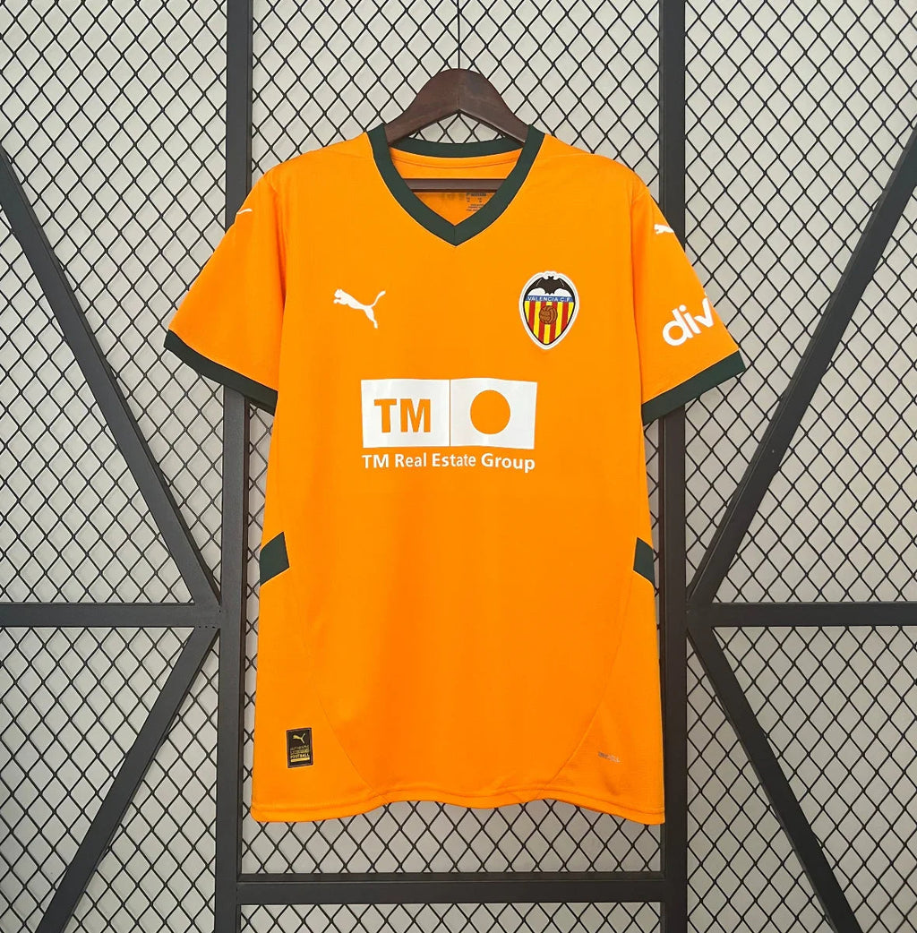 Camiseta Valencia Visitante 3ª 2024-25 - Fútbol Club Vintage