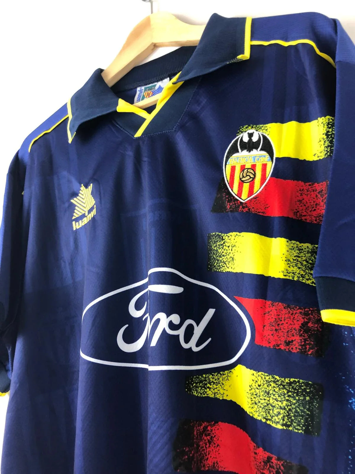 Camiseta Retro Romario Valencia CF Visitante 1996-97 - Fútbol Club Vintage