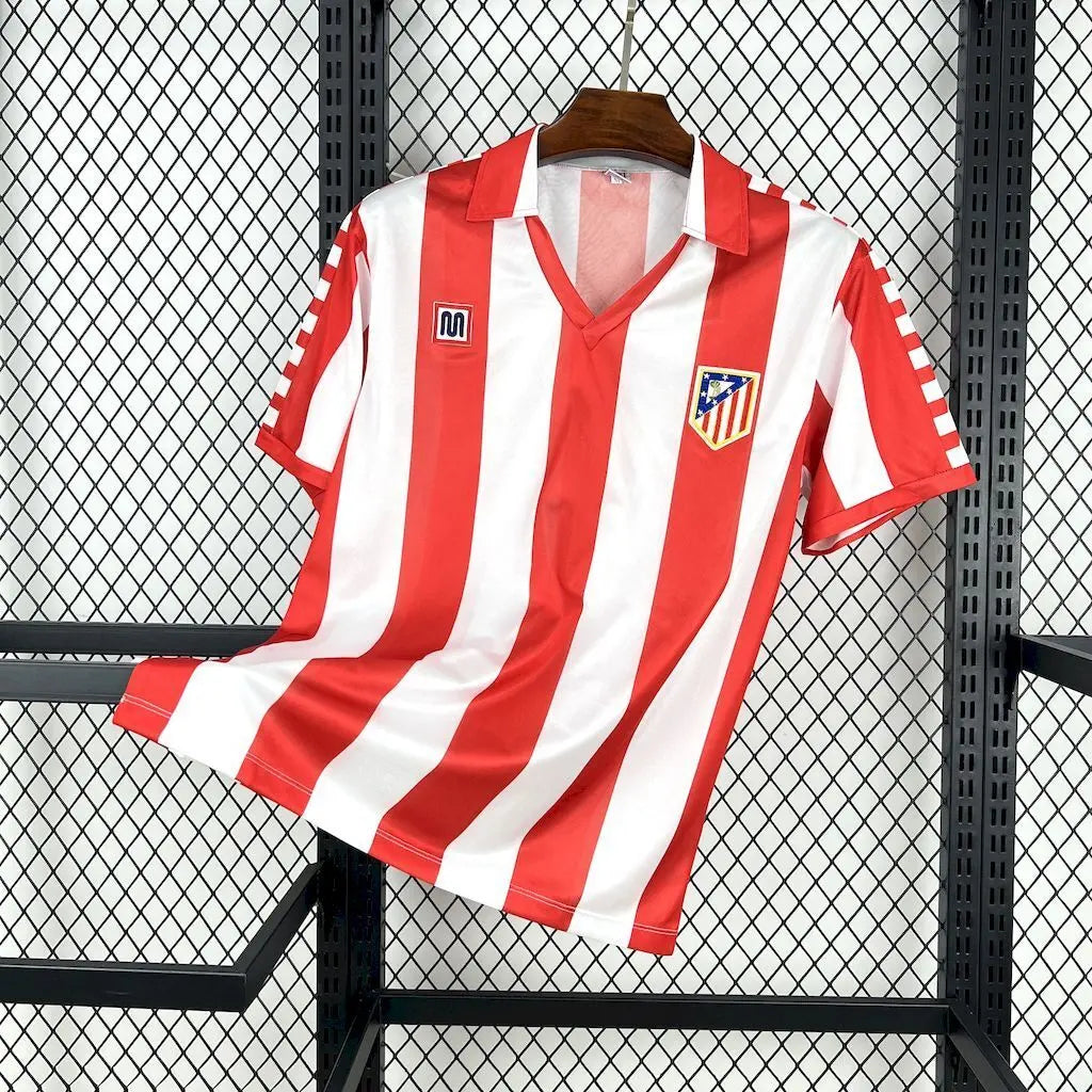 Camiseta Atlético de Madrid Retro 1982-83 Local