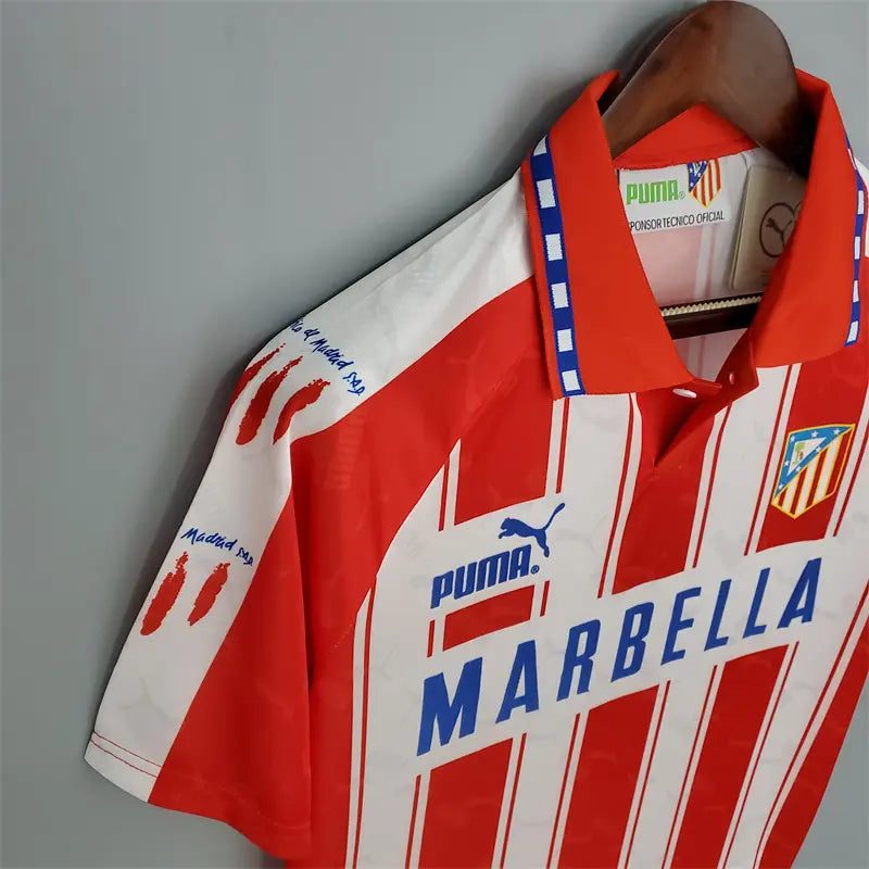 Camiseta Atlético de Madrid Retro 1994-95 Local