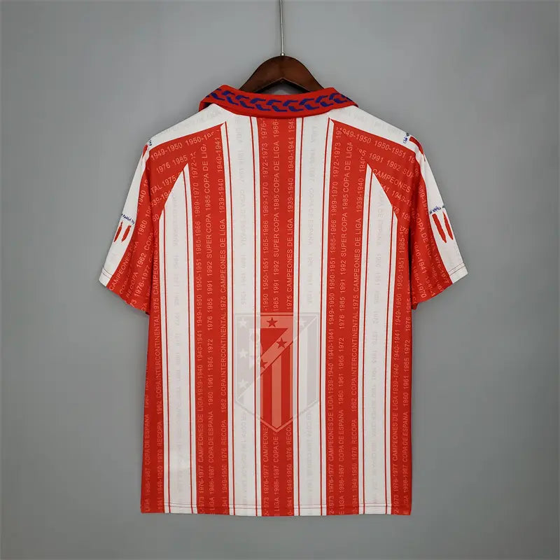 Camiseta Atlético de Madrid Retro 1995-96 Local