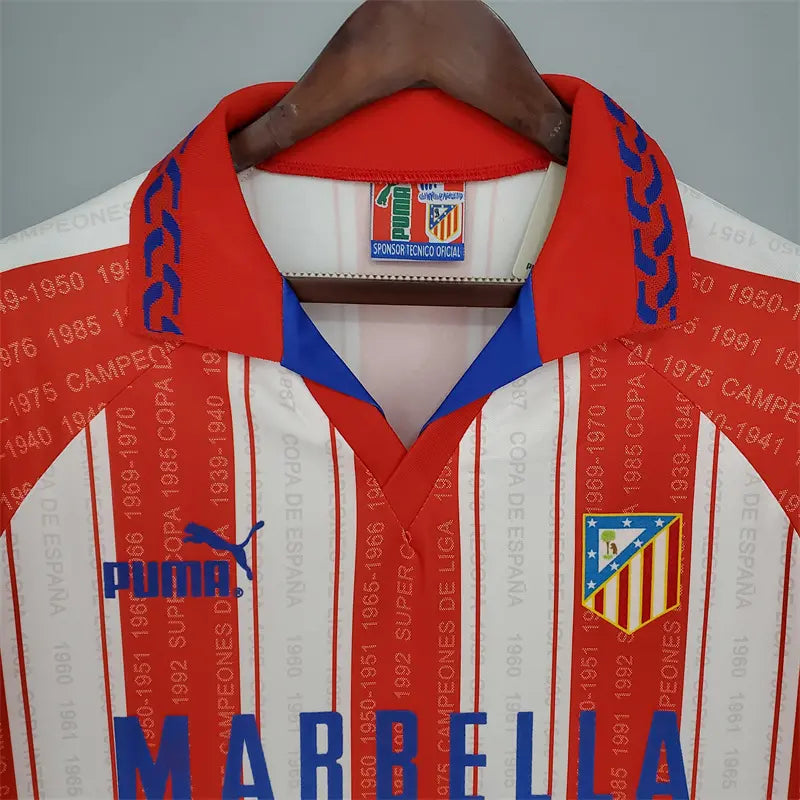 Camiseta Atlético de Madrid Retro 1995-96 Local