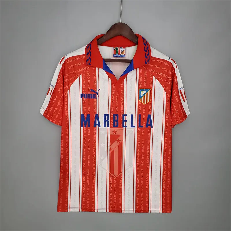 Camiseta Atlético de Madrid Retro 1995-96 Local