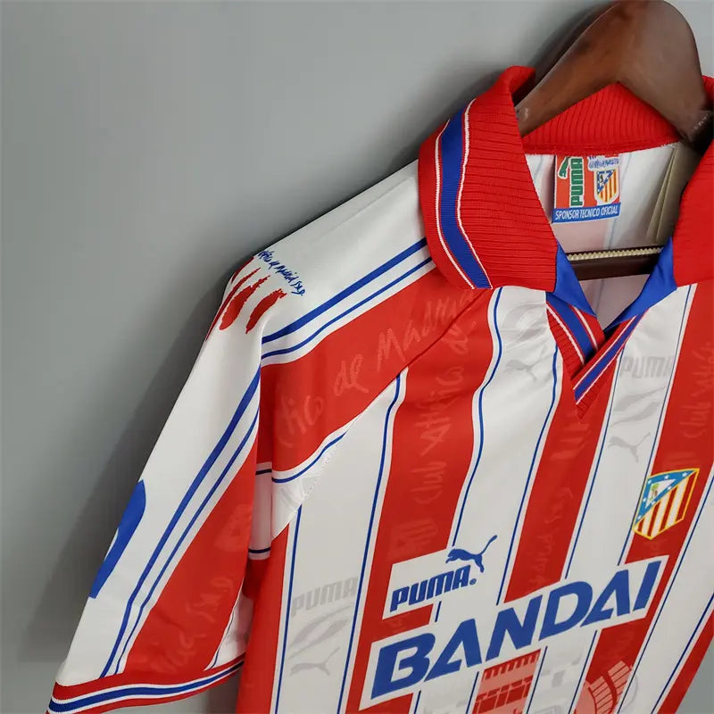 Camiseta Atlético de Madrid Retro 1996-97 Local