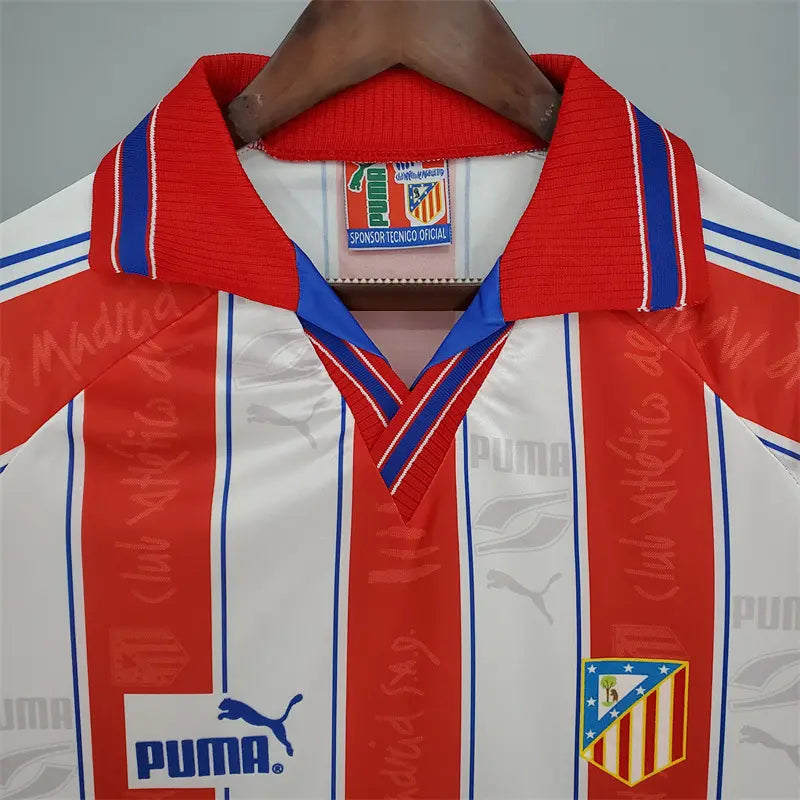 Camiseta Atlético de Madrid Retro 1996-97 Local