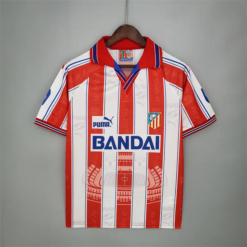 Camiseta Atlético de Madrid Retro 1996-97 Local