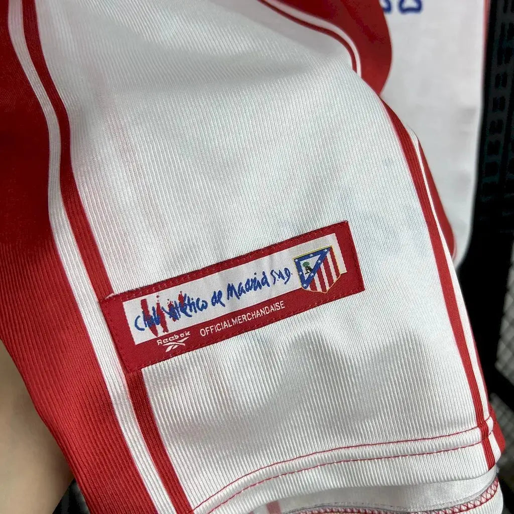 Camiseta Atlético de Madrid Retro 1999-00 Local
